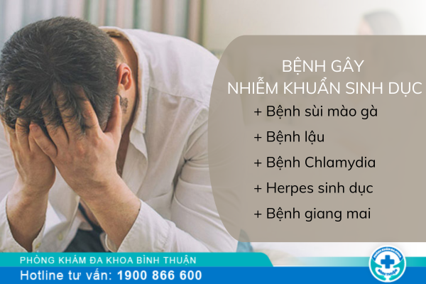 Các bệnh gây nhiễm khuẩn sinh dục là gì?