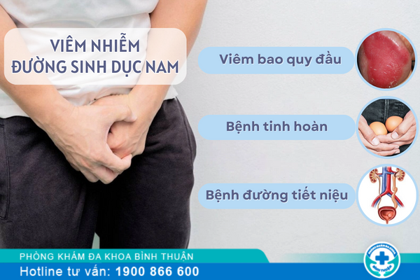 Các bệnh viêm nhiễm đường sinh dục nam thường gặp