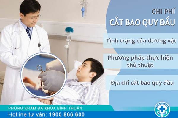 Cắt da quy đầu bao nhiêu tiền? thực hiện ở đâu?