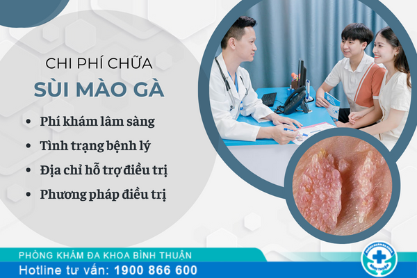 Chi phí trị sùi mào gà là bao nhiêu?