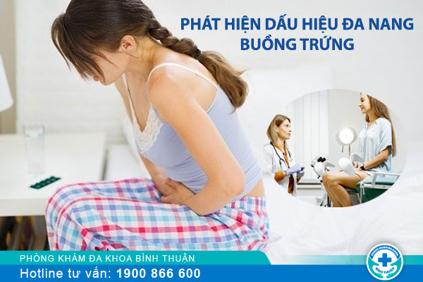 Dấu hiệu điển hình của đa nang buồng trứng là gì?