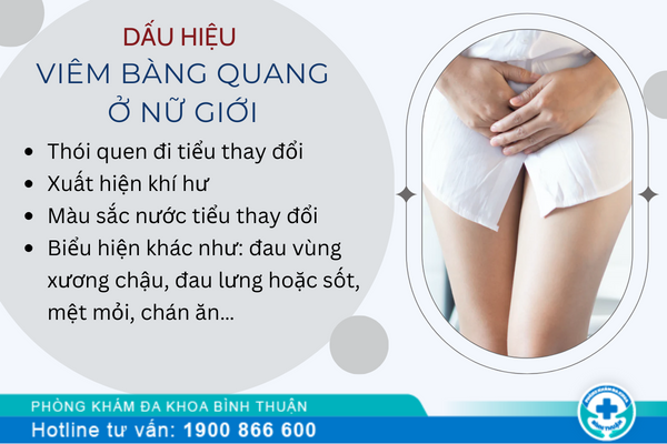 Triệu chứng viêm bàng quang và cách chữa hiệu quả