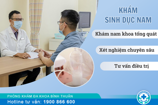 Khám sinh dục nam phòng ngừa bệnh nguy hiểm