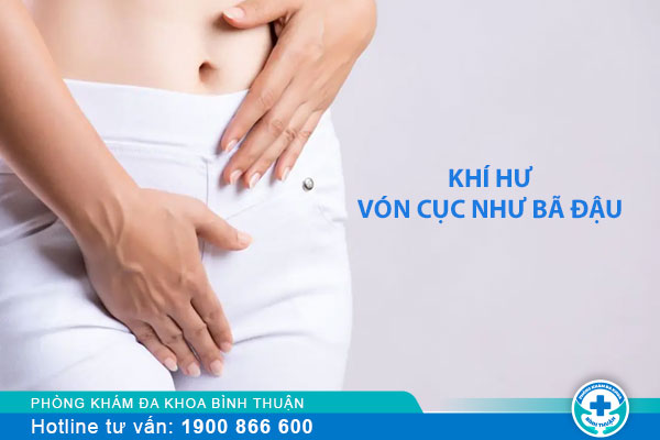 Khí hư vón cục như bã đậu là do đâu?