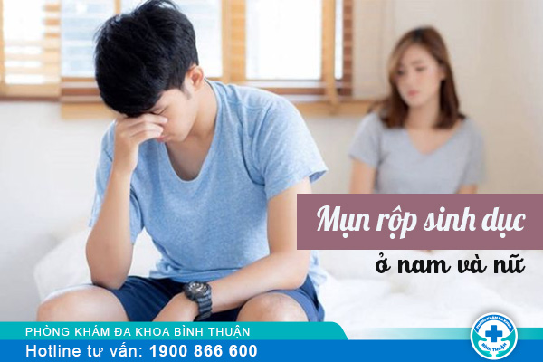 Dấu hiệu mụn rộp sinh dục ở nam và nữ