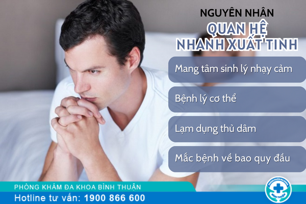 Nam giới quan hệ nhanh xuất tinh là gì?