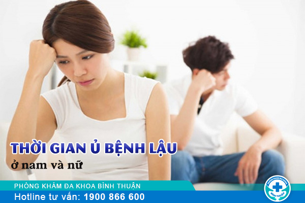 Thời gian ủ bệnh lậu ở nam và nữ giới là bao lâu?