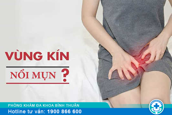 Vùng kín nổi mụn và ngứa rát là bị gì và phải chữa trị thế nào?